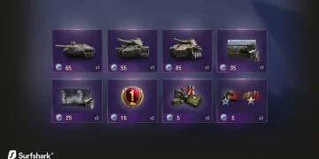 Surfshark OLS Token Store rewards during World of Tanks Season 5 - image World Of Tanks