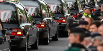 Trump speaking after praising UK troops over Afghanistan comments - AP Photo/Lefteris Pitarakis, File