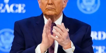 US flag outside World Health Organization headquarters in Geneva - AP Photo/Markus Schreiber