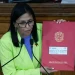 Delcy Rodríguez addresses Venezuela’s National Assembly on oil reforms - AP Photo/Ariana Cubillos