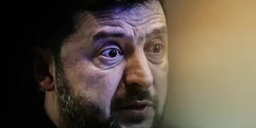 Zelenskyy speaking at Davos urging stronger European response - AP Photo/Markus Schreiber