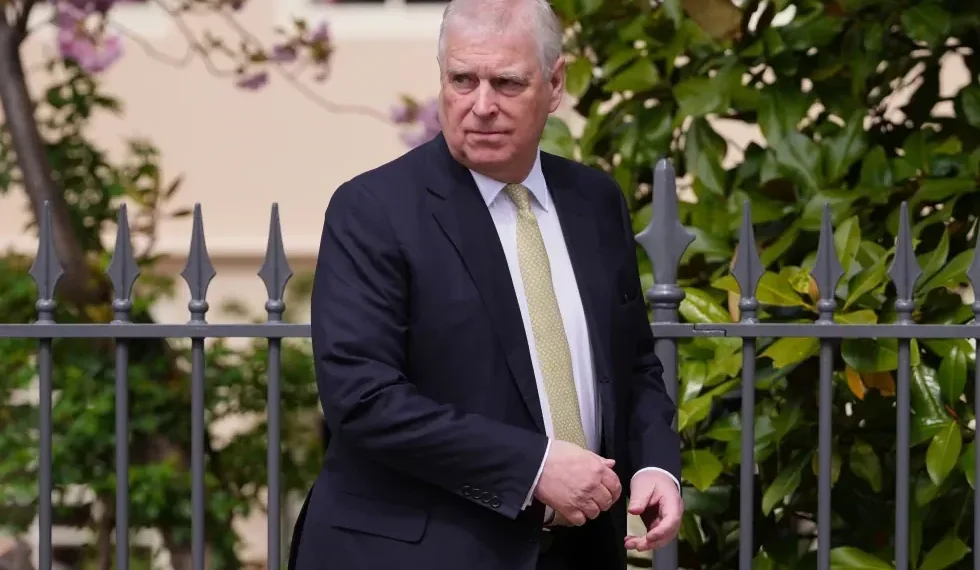 Police outside Andrew Mountbatten-Windsor home in Norfolk - AP Photo/Kirsty Wigglesworth, File