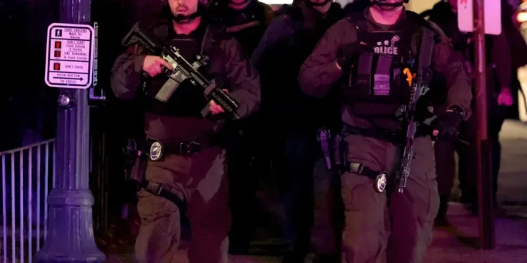 Brown University campus police respond to December shooting incident - AP Photo/Mark Stockwell