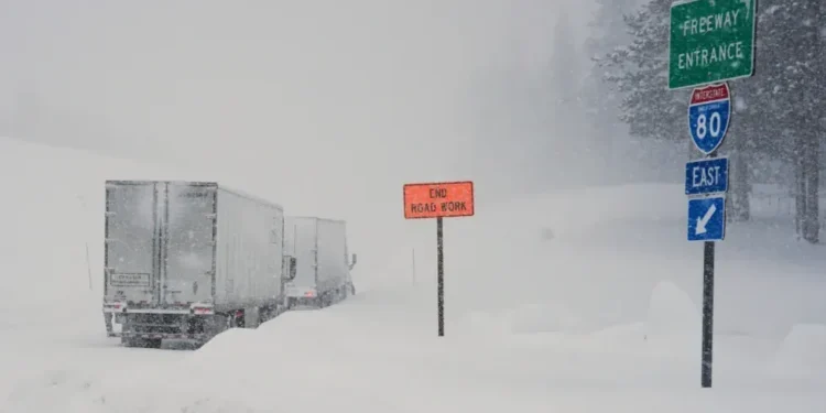 Rescuers search snow-covered Sierra Nevada after avalanche - AP Photos/Brooke Hess-Homeier