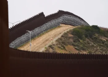 U.S.-Mexico border fencing in California desert region - AP Photo/Gregory Bull, File
