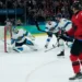 Nathan MacKinnon scores late against Finland in Olympic semifinal - AP Photo/Petr David Josek