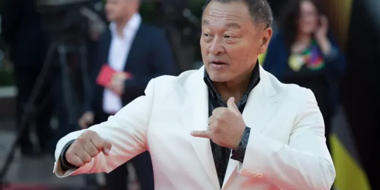 Cary-Hiroyuki Tagawa at film industry event - AP Photo/Alexander Zemilanichenko Jr, File