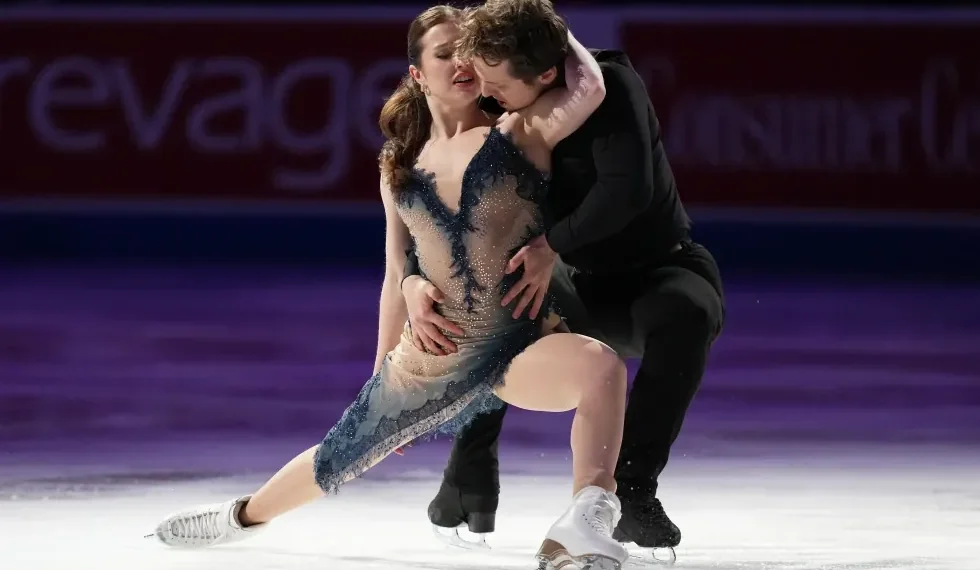 Christina Carreira practicing ice dance ahead of Milan Winter Olympics - AP Photo/Stephanie Scarbrourgh