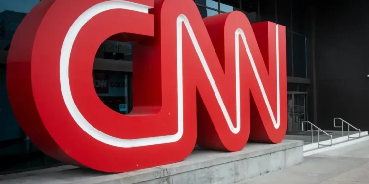 CNN headquarters building amid media ownership uncertainty - AP Photo/Ron Harris, File