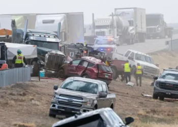 Five killed in Colorado interstate crashes due to blowing dust - Christian Murdock/The Gazette via AP