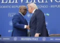 U.S. and Congo officials sign $1.2 billion health agreement - AP Photo/Evan Vucci, File
