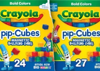 Crayola magnetic building cubes included in nationwide recall - U.S. Consumer Product Safety Commission
