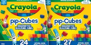 Crayola magnetic building cubes included in nationwide recall - U.S. Consumer Product Safety Commission