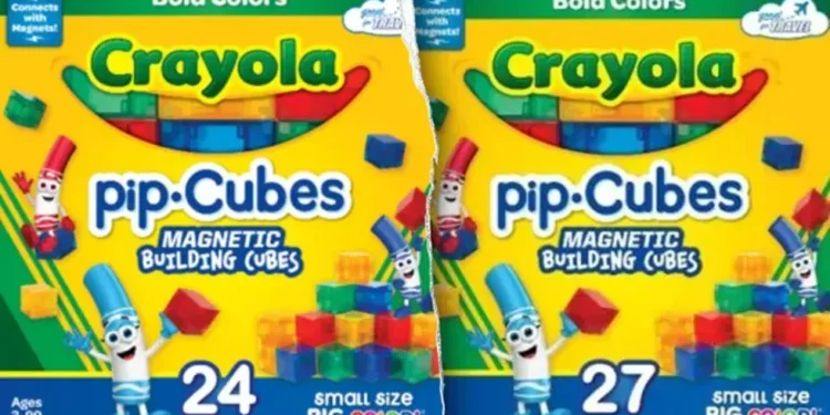 Crayola magnetic building cubes included in nationwide recall - U.S. Consumer Product Safety Commission