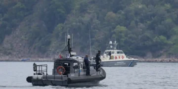 Rescue operation for capsized migrant boat near Crete - AP Photo/Panagiotis Balaskas
