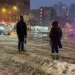 Snow blankets New York City during major East Coast blizzard - AP Photo/Pamela Hassell