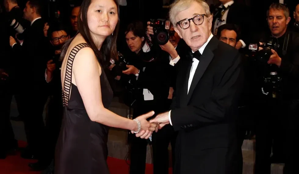 effrey Epstein, Woody Allen and Soon-Yi Previn White House visit context - AP Photo/Matt Sayles, File