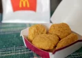 Heart-shaped fast food items and caviar-topped nuggets for Valentine’s Day - AP Photo/Mark Duncan, File