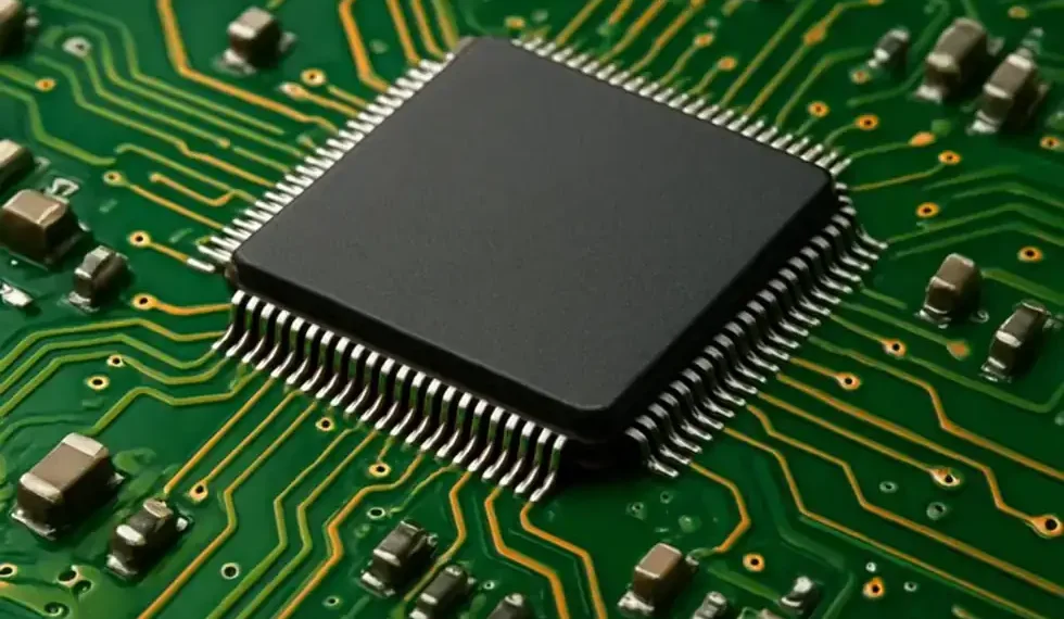 Semiconductor factory production line affected by shortages - image AI/Journos News