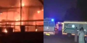 Fire damage at Goa nightclub after cylinder blast - image IndiaToday