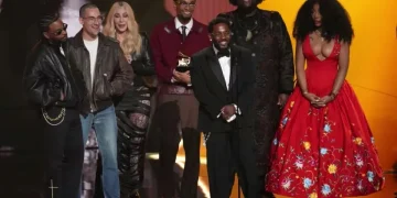 Grammy stage where artists referenced politics, tribute and culture - Chris Pizzello/Invision/AP