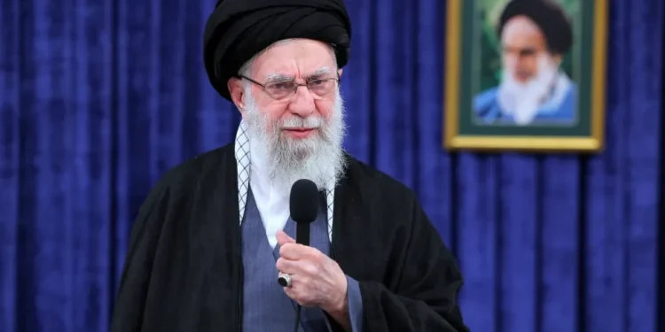 Protesters gather during unrest as Iran faces rising reported death toll - Office of the Iranian Supreme Leader via AP