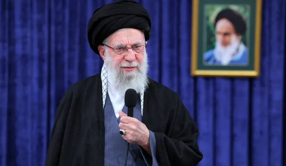 Protesters gather during unrest as Iran faces rising reported death toll - Office of the Iranian Supreme Leader via AP