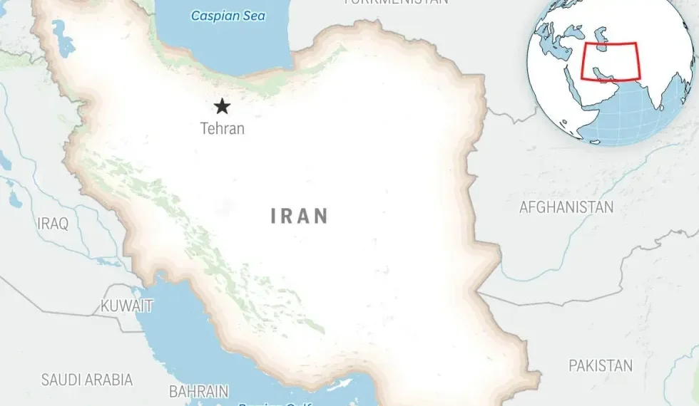 Students protest at Tehran university amid Iran unrest - AP Photo