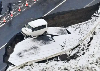 Coastal Japan after 7.5 magnitude earthquake advisory lifted - Photo by Kyodo News via AP