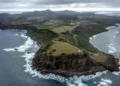 Japanese defence site on Yonaguni island near Taiwan - Credit: Getty Images