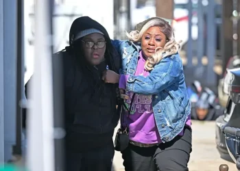 Law enforcement officers respond after shooting at Louisiana Mardi Gras parade - Hilary Scheinuk/The Advocate via AP