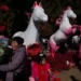 Humanoid robots perform during Lunar New Year gala - AP Photo/Vincent Thian