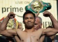 Floyd Mayweather and Manny Pacquiao face off in Las Vegas - AP Photo/John Locher, File