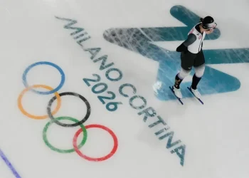 Italian police monitoring operations center ahead of Milan Cortina Olympics - AP Photo/David J. Phillip