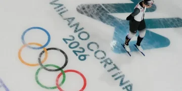 Italian police monitoring operations center ahead of Milan Cortina Olympics - AP Photo/David J. Phillip