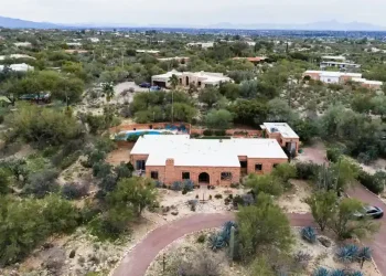 Nancy Guthrie home in Tucson where investigators search for clues - AP Photo/Caitlin O’Hara