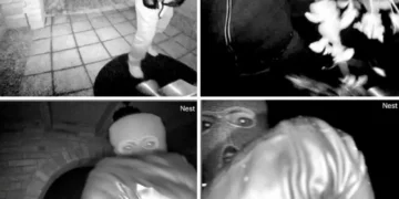 Masked individual seen on porch in Nancy Guthrie video footage - FBI via AP