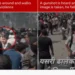 Young protesters and police clash outside Kathmandu parliament - BBC