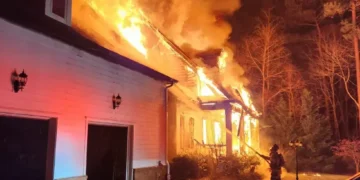 Firefighters respond to North Carolina house fire investigation - Brian Lee Weyeneth/Lucia-Riverbend Fire Department via AP, File