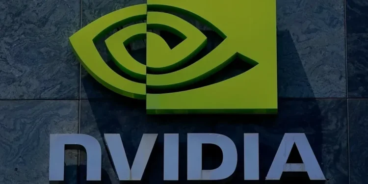 Nvidia AI chips powering data center servers - AP Photo/Jeff Chiu, File