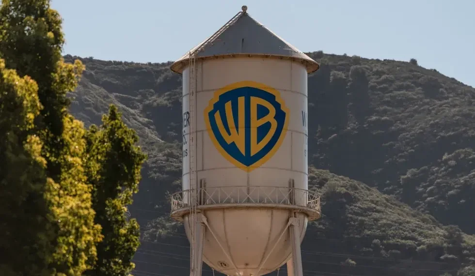 Paramount and Warner Bros studio logos amid takeover battle - Photo AP/Jae C. Hong