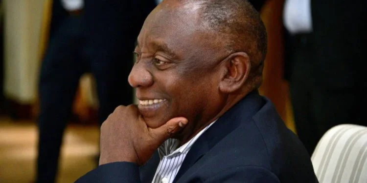 President Cyril Ramaphosa during parliamentary session in Cape Town - Photo: by PresidencyZA