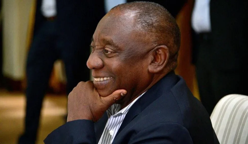 President Cyril Ramaphosa during parliamentary session in Cape Town - Photo: by PresidencyZA