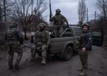 Diplomats from Russia and Ukraine in Geneva peace talks - Iryna Rybakoba/Ukraine's 93rd Mechanized Brigade via AP
