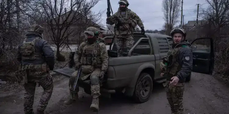 Diplomats from Russia and Ukraine in Geneva peace talks - Iryna Rybakoba/Ukraine's 93rd Mechanized Brigade via AP