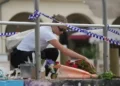 Police secure Bondi Beach after Hanukkah attack - AP Photo/Mark Baker