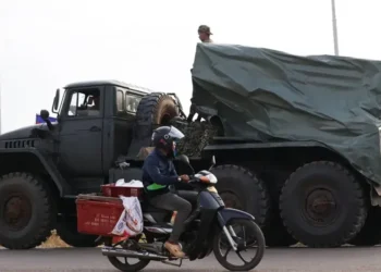 Evacuated residents near Thailand Cambodia border conflict zone - Reuters/BBC