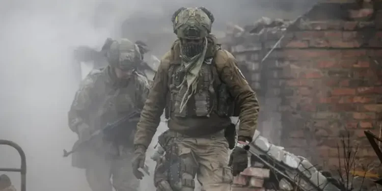 Ukrainian soldiers operating drones near eastern frontline- ED JONES/GettyImages/AFP