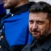 Volodymyr Zelensky during talks on U.S. peace proposal- Credit: Getty/Antonio Masiello