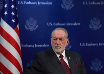 US ambassador speaks during televised political interview - AP Photo/Ohad Zwigenberg, File